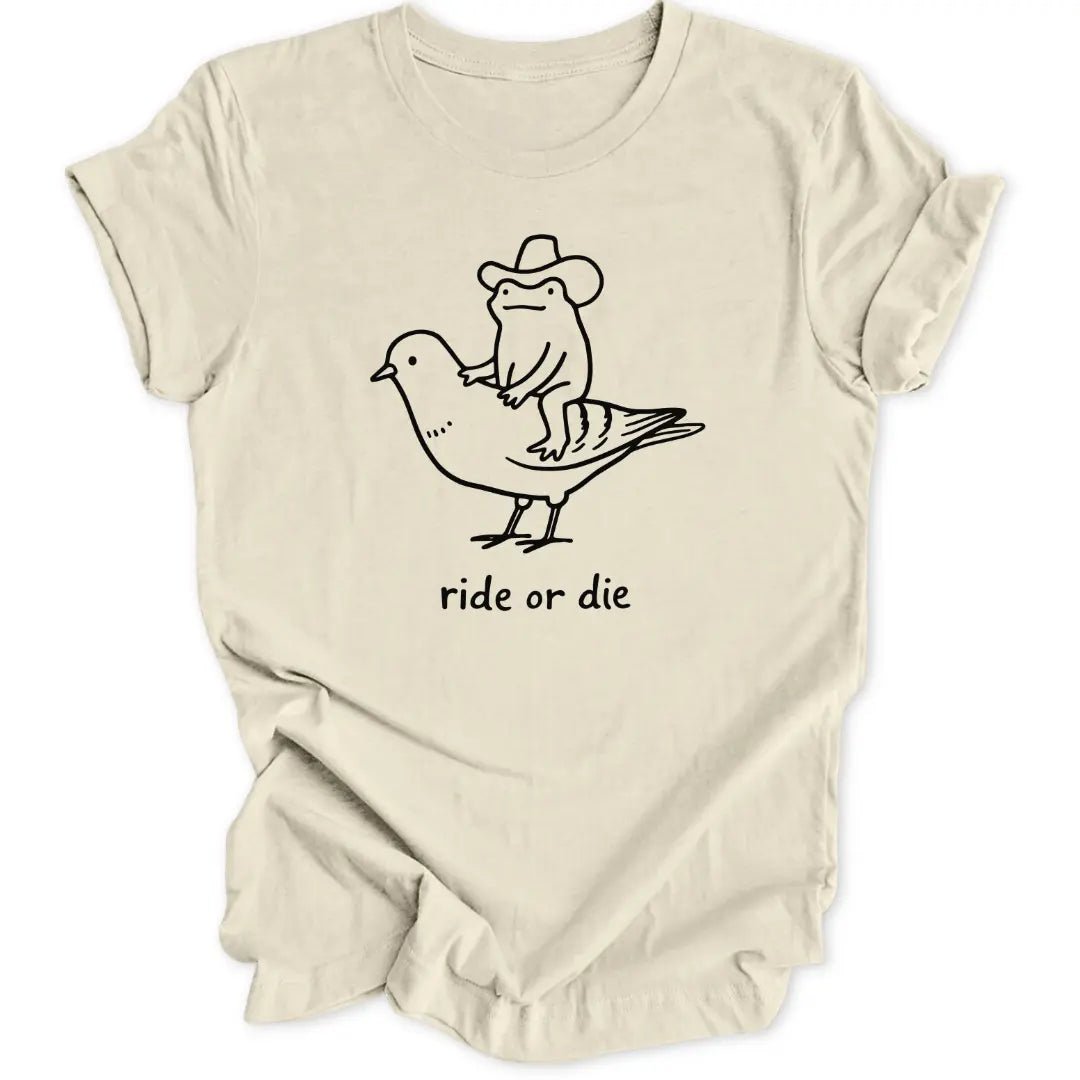 Ride or Frog Unisex T-Shirt - Wild Spirit