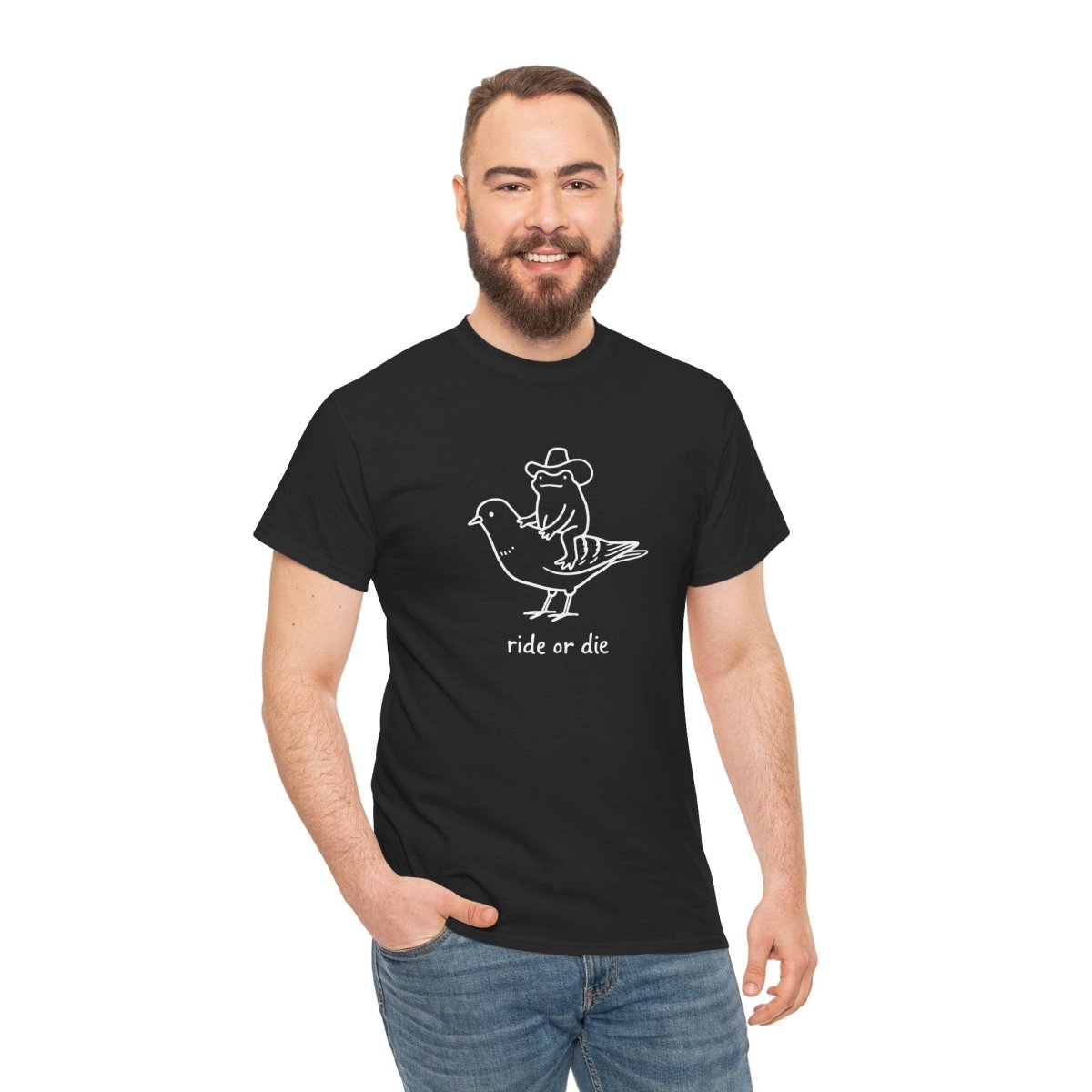 Ride or Frog Unisex T-Shirt - Wild Spirit