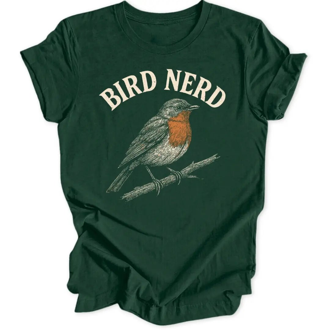 Robin Nerd Unisex T-Shirt - Wild Spirit