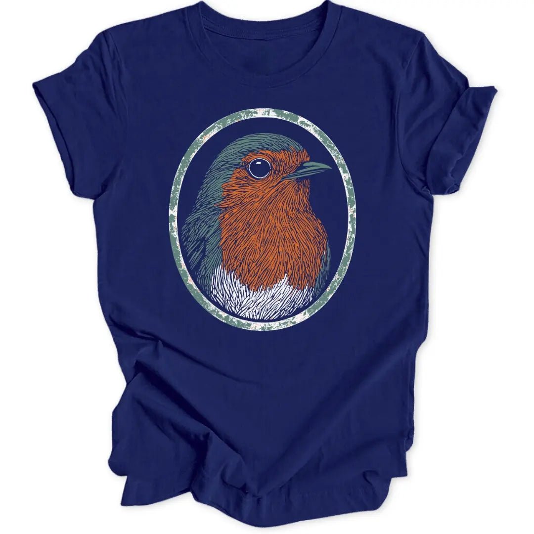 Robin Portrait Unisex T-Shirt - Wild Spirit