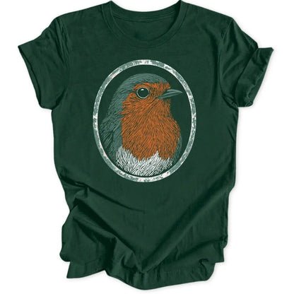 Robin Portrait Unisex T-Shirt - Wild Spirit
