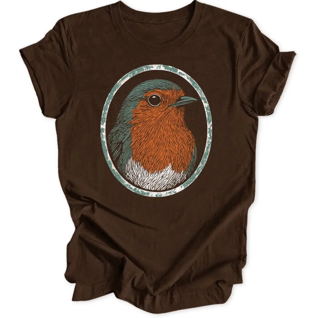 Robin Portrait Unisex T-Shirt - Wild Spirit