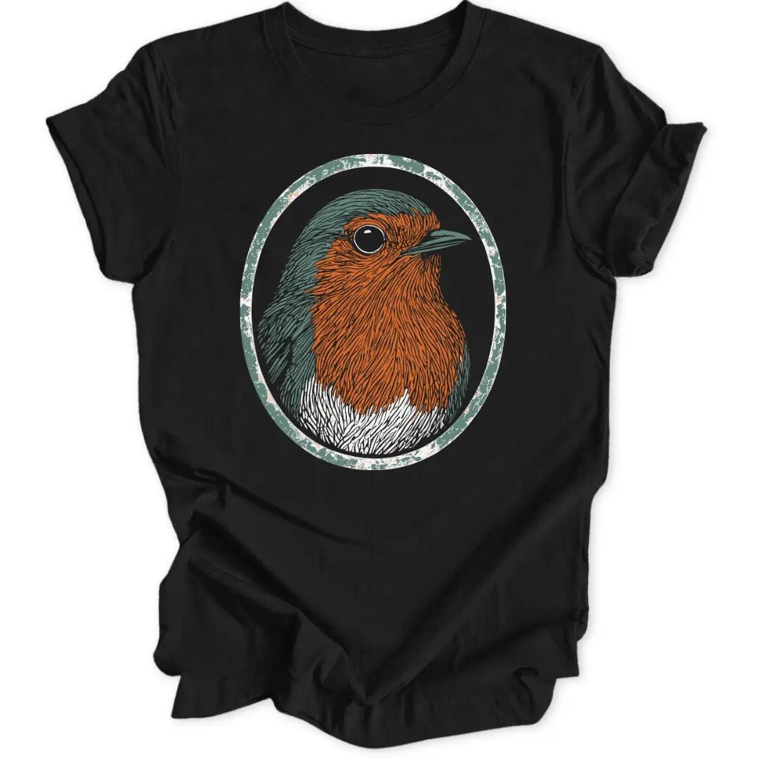 Robin Portrait Unisex T-Shirt - Wild Spirit