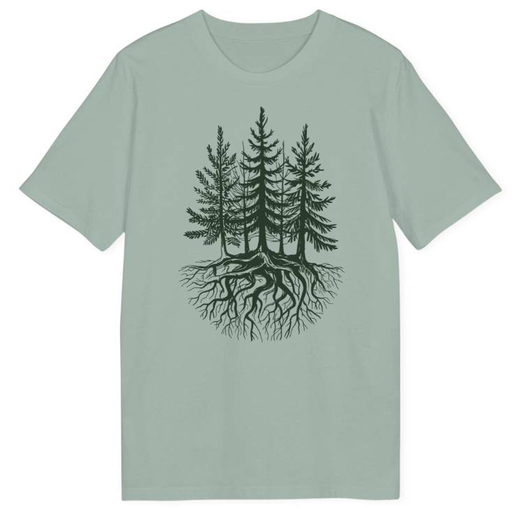 Rooted Wild Bio T-Shirt - Wild Spirit