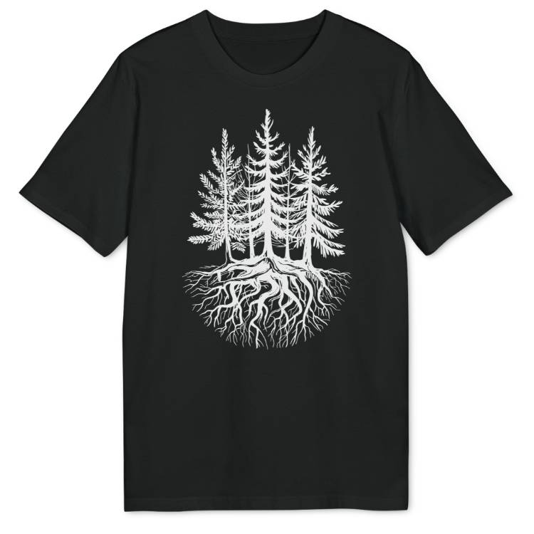 Rooted Wild Bio T-Shirt - Wild Spirit