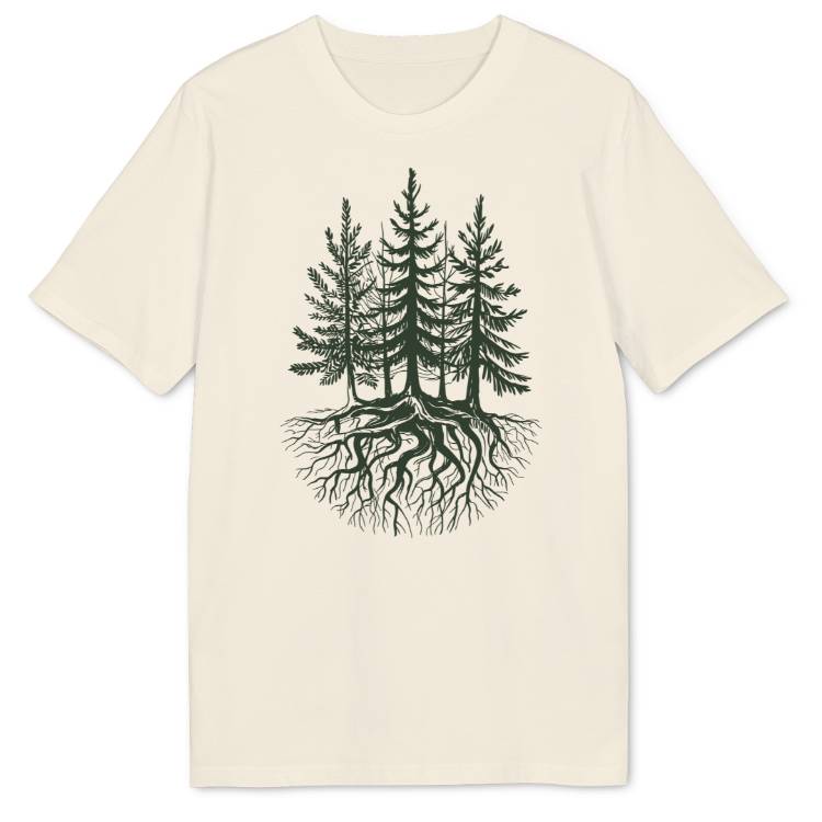 Rooted Wild Bio T-Shirt - Wild Spirit