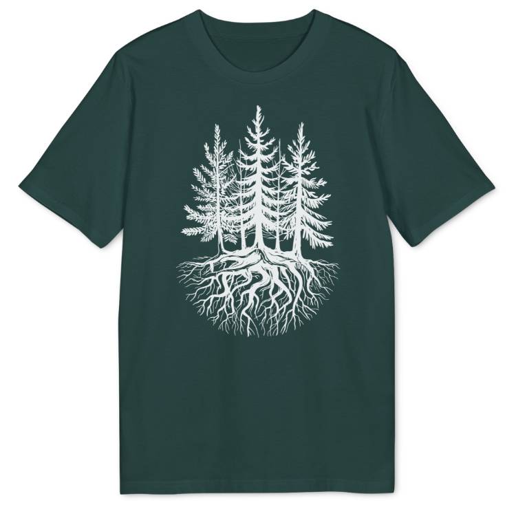 Rooted Wild Bio T-Shirt - Wild Spirit