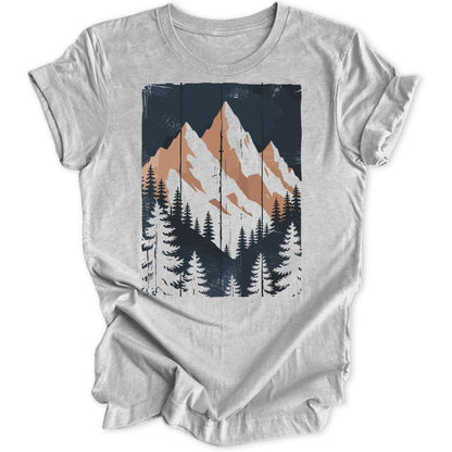 Rustikale Berge Unisex T-Shirt - Wild Spirit