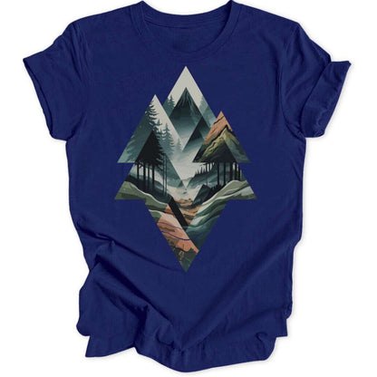 Sacred Forest Unisex T-Shirt T-Shirt Navy / S