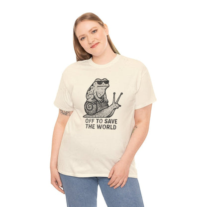 Save The World Frog Unisex T-Shirt - Wild Spirit