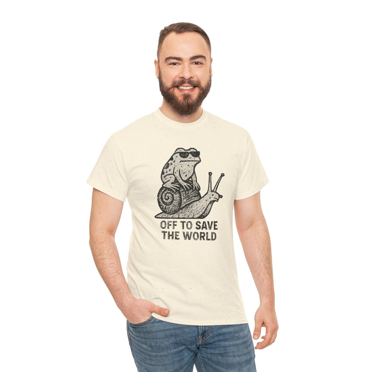 Save The World Frog Unisex T-Shirt - Wild Spirit