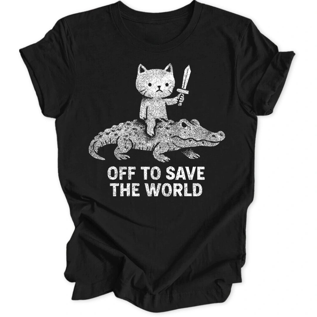 Save The World Kitten Unisex T-Shirt - Wild Spirit