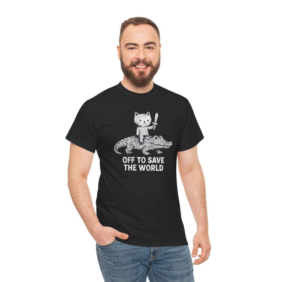 Save The World Kitten Unisex T-Shirt - Wild Spirit