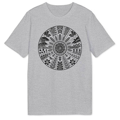 Seasonal Mandala Bio T-Shirt - Wild Spirit