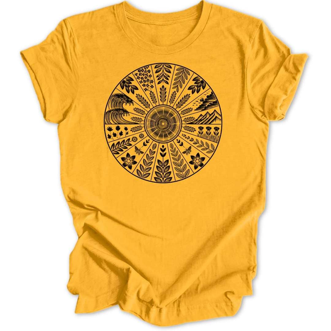 Seasonal Mandala Unisex T-Shirt - Wild Spirit