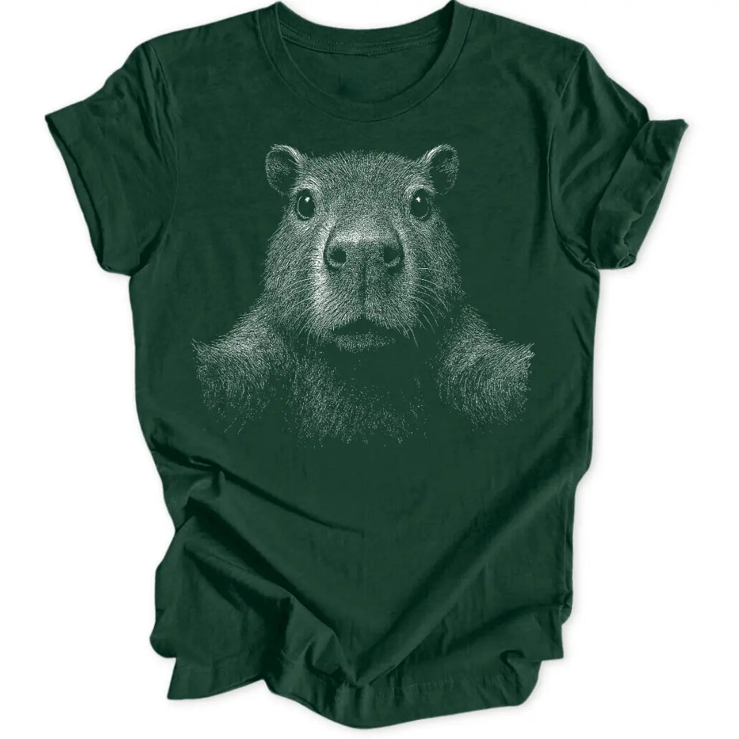 Selfie Capybara Unisex T-Shirt - Wild Spirit