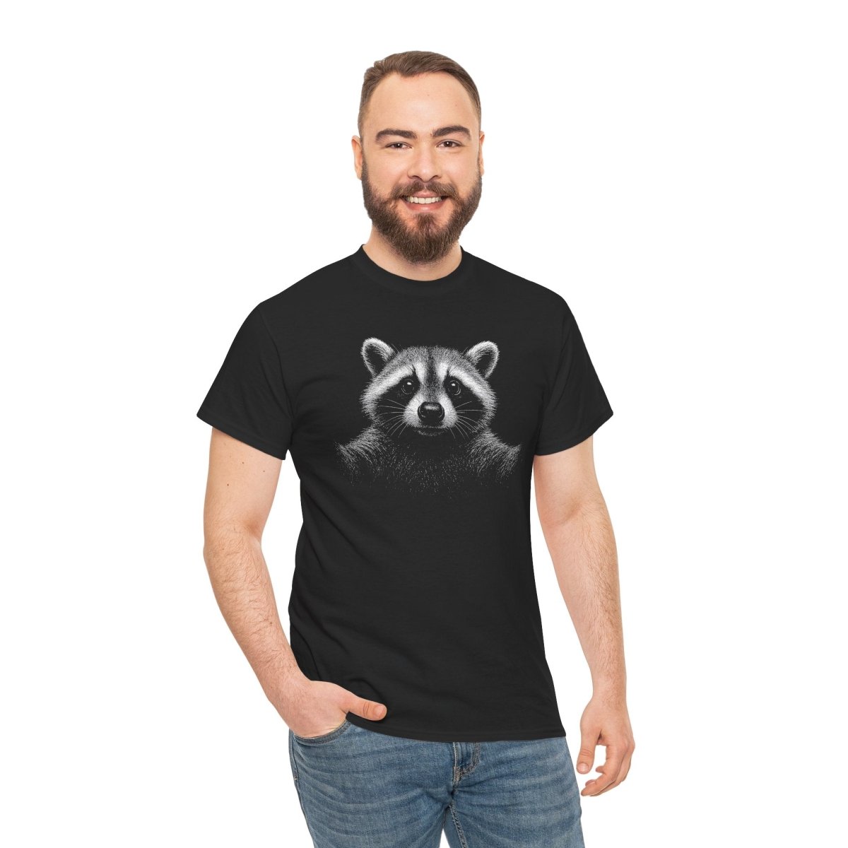 Selfie Raccoon Unisex T-Shirt - Wild Spirit