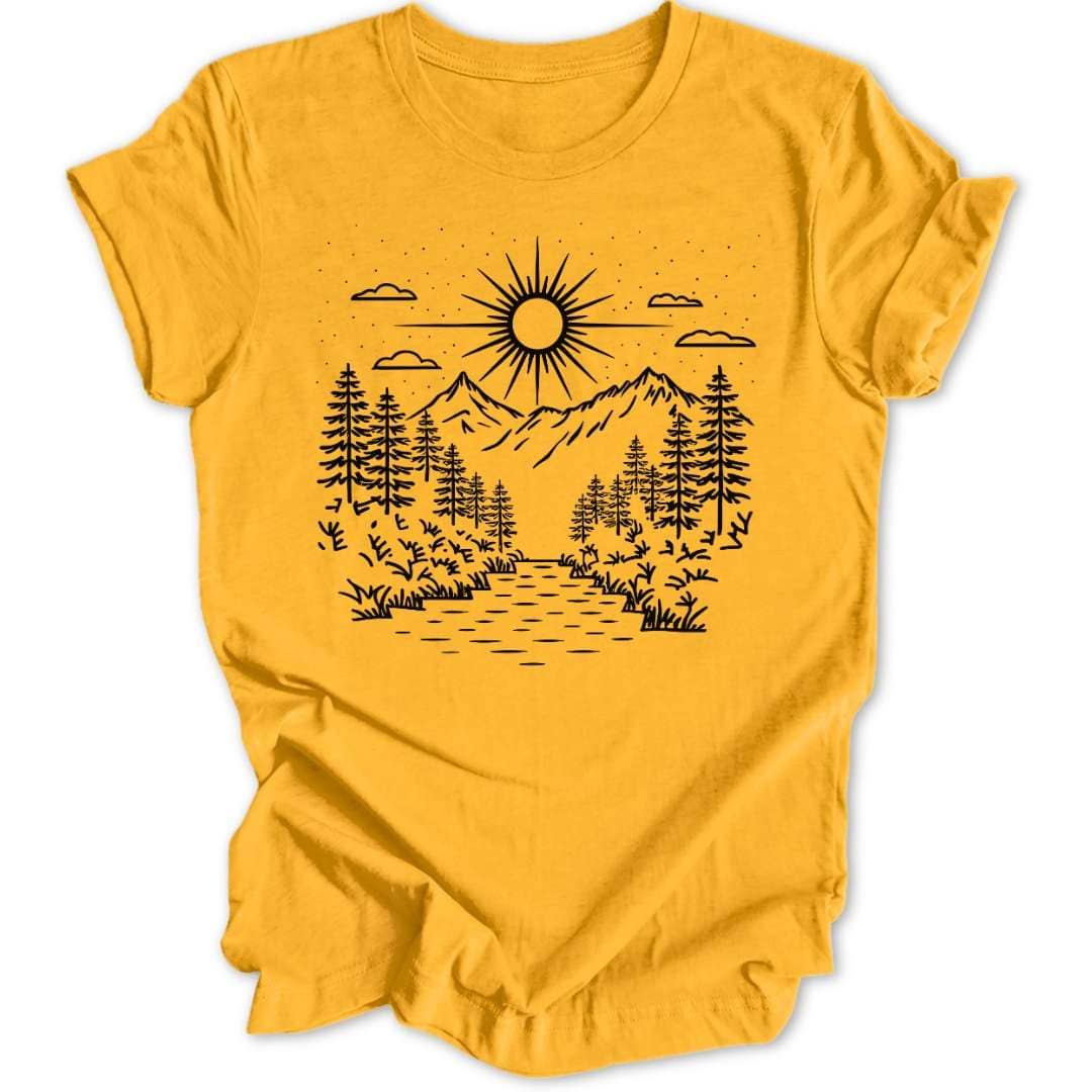 Serenity River Unisex T-Shirt - Wild Spirit