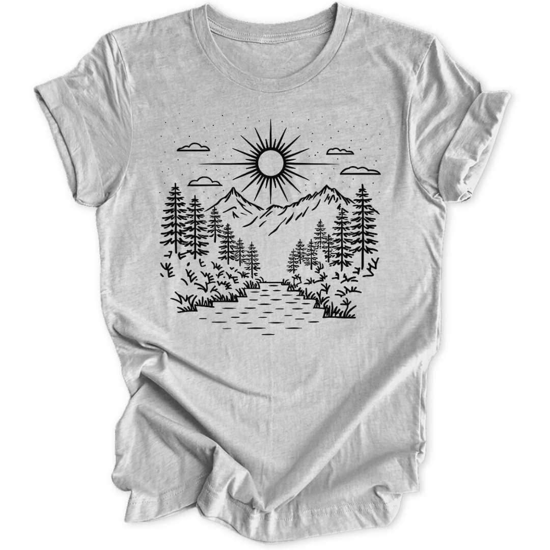 Serenity River Unisex T-Shirt - Wild Spirit