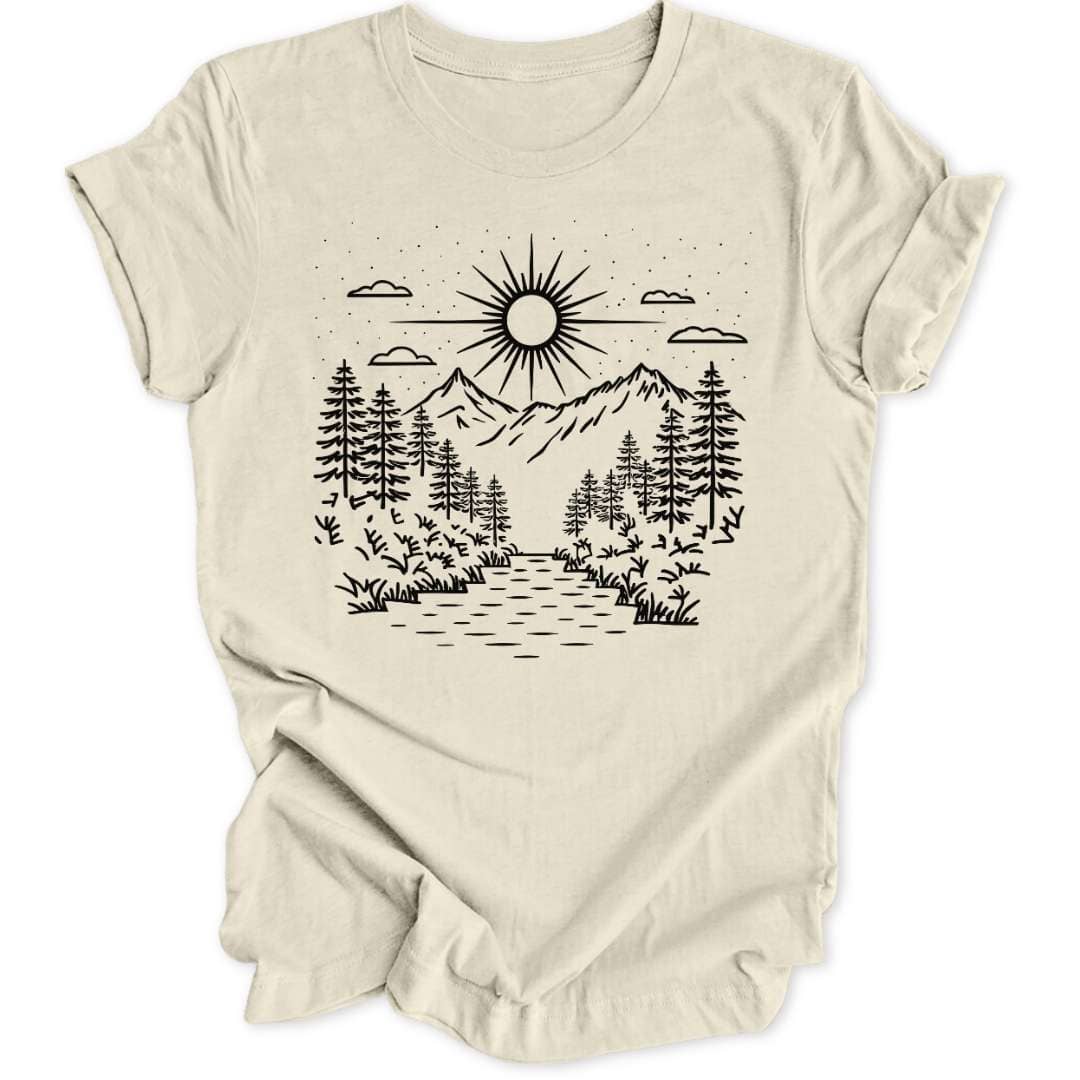 Serenity River Unisex T-Shirt - Wild Spirit