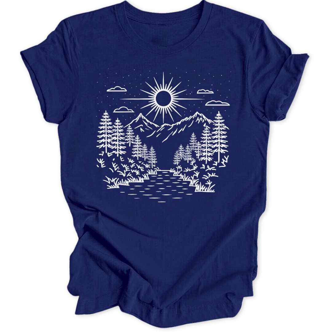 Serenity River Unisex T-Shirt - Wild Spirit