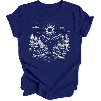 Serenity River Unisex T-Shirt - Wild Spirit