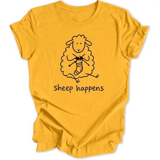 Sheep Happens Unisex T-Shirt - Wild Spirit