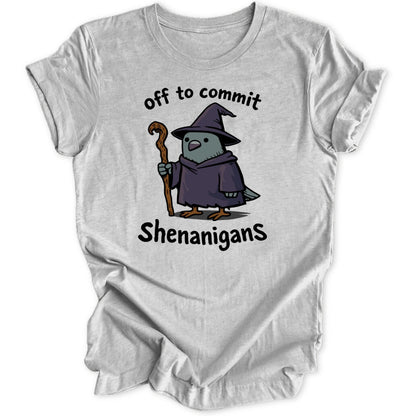 Shenanigans Pigeon Unisex T-Shirt - Wild Spirit