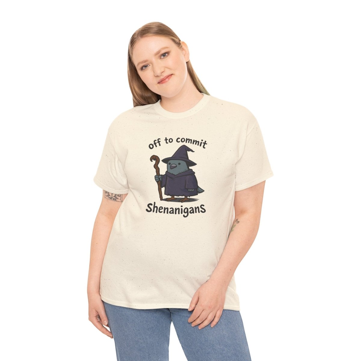 Shenanigans Pigeon Unisex T-Shirt - Wild Spirit