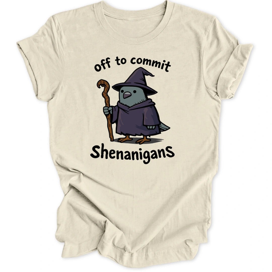 Shenanigans Pigeon Unisex T-Shirt - Wild Spirit