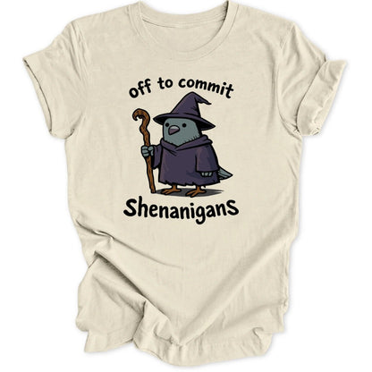 Shenanigans Pigeon Unisex T-Shirt - Wild Spirit