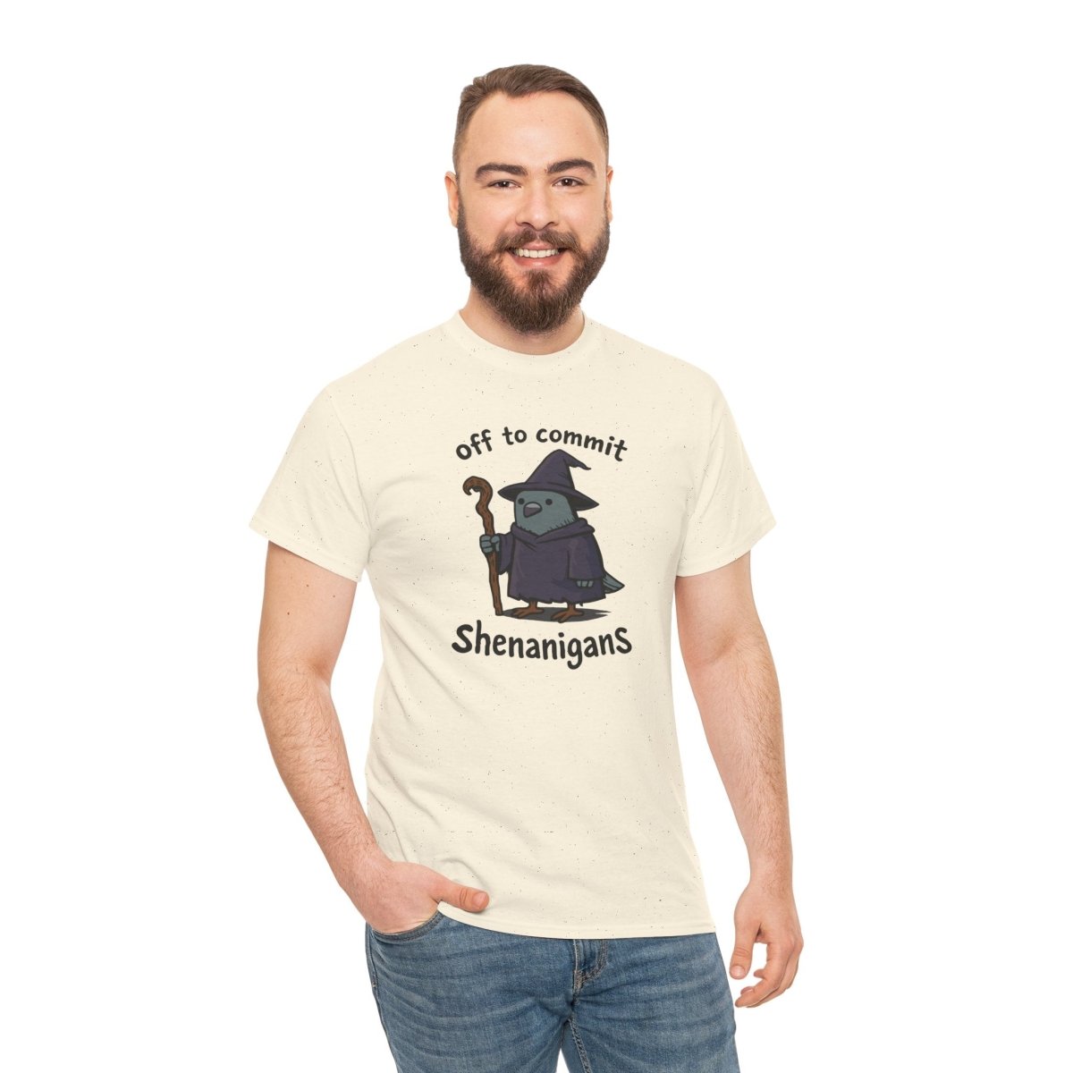 Shenanigans Pigeon Unisex T-Shirt - Wild Spirit