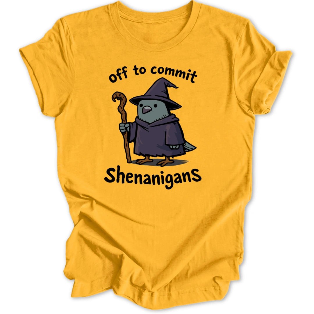 Shenanigans Pigeon Unisex T-Shirt - Wild Spirit