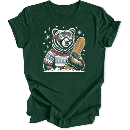 Shred Grizzly Unisex T-Shirt - Wild Spirit