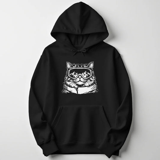Shredder Cat Unisex Hoodie - Wild Spirit
