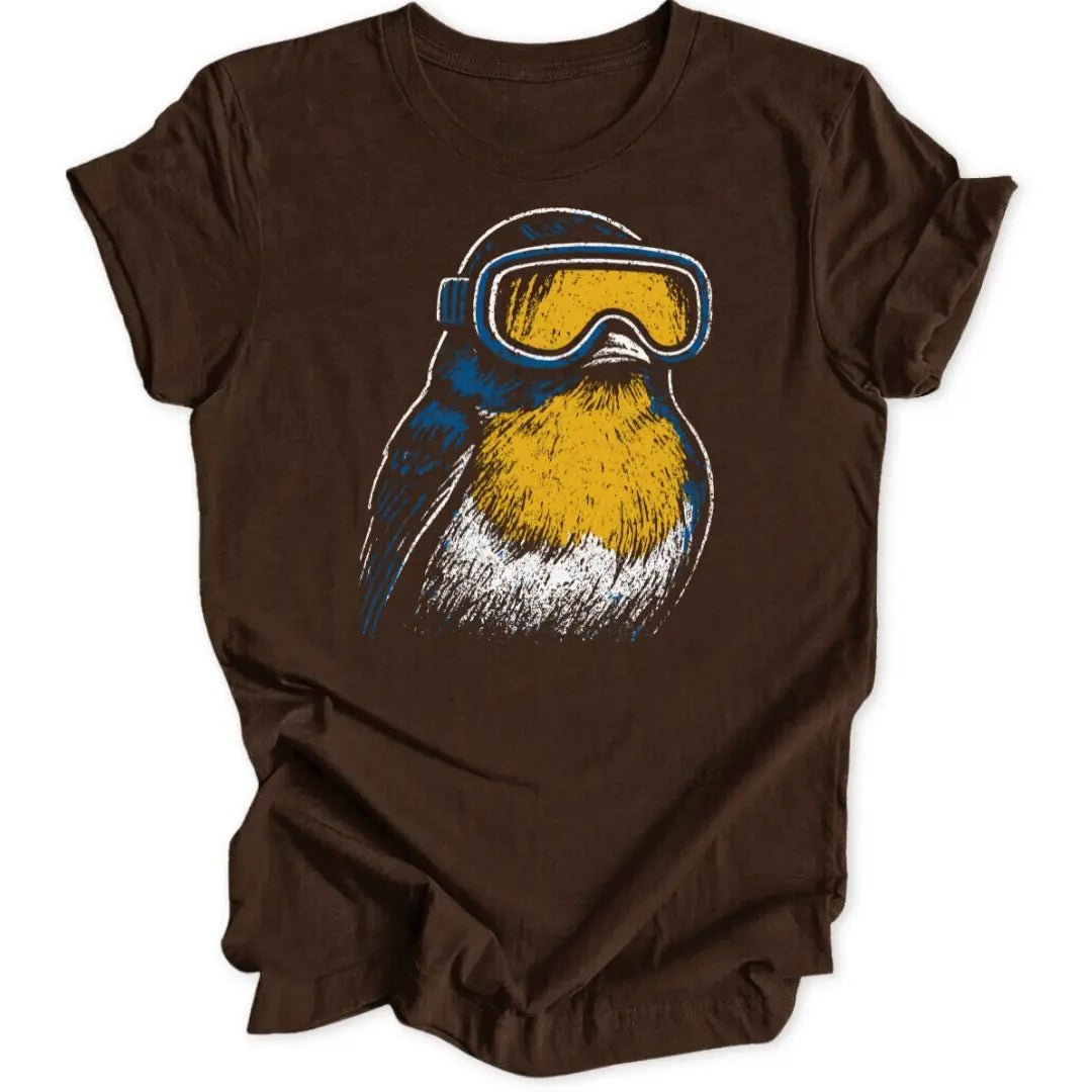 Shredding Blue Bird Unisex T-Shirt - Wild Spirit