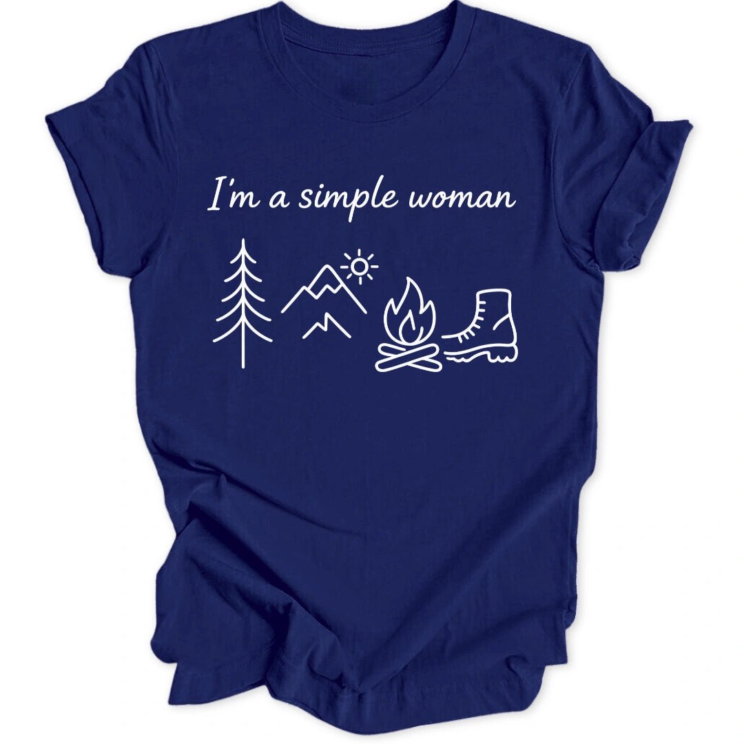 Simple Hiking Woman Unisex T-Shirt - Wild Spirit
