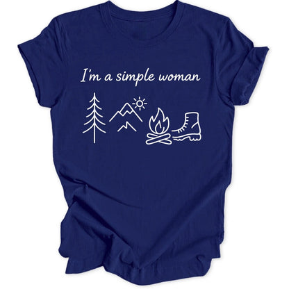 Simple Hiking Woman Unisex T-Shirt - Wild Spirit