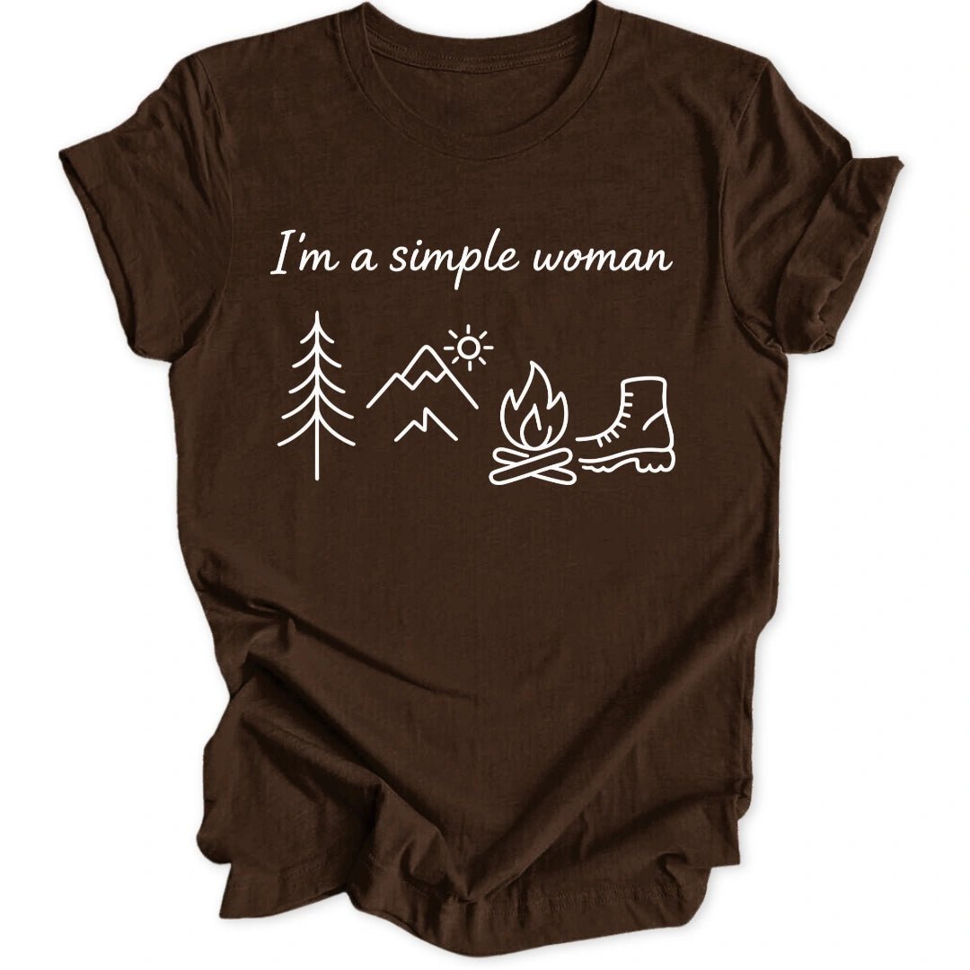 Simple Hiking Woman Unisex T-Shirt - Wild Spirit