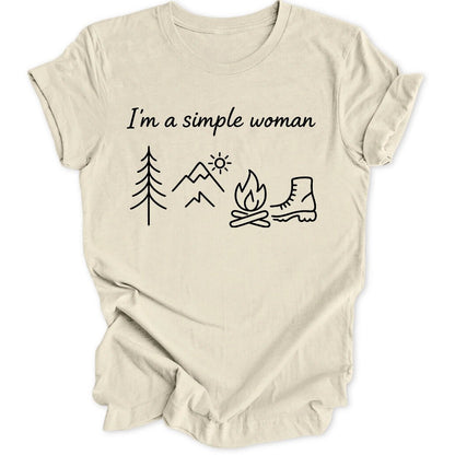 Simple Hiking Woman Unisex T-Shirt - Wild Spirit