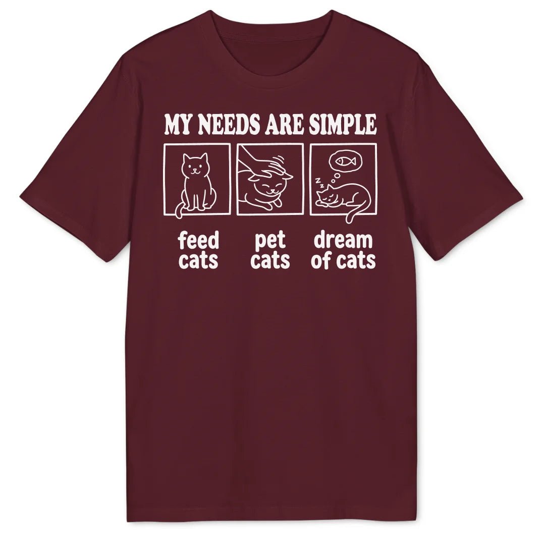 Simple Needs Cats Bio T-Shirt - Wild Spirit
