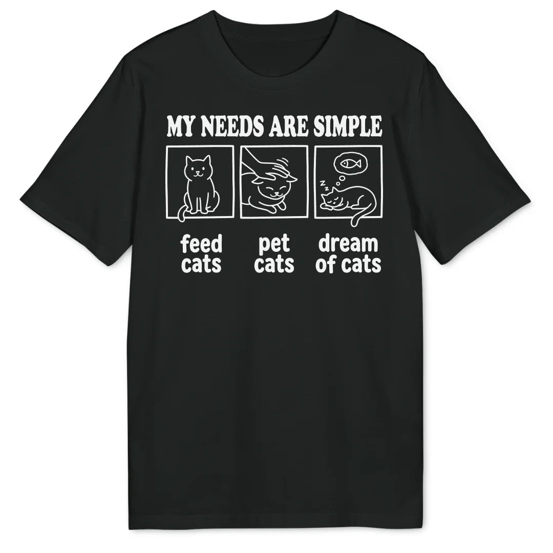 Simple Needs Cats Bio T-Shirt - Wild Spirit