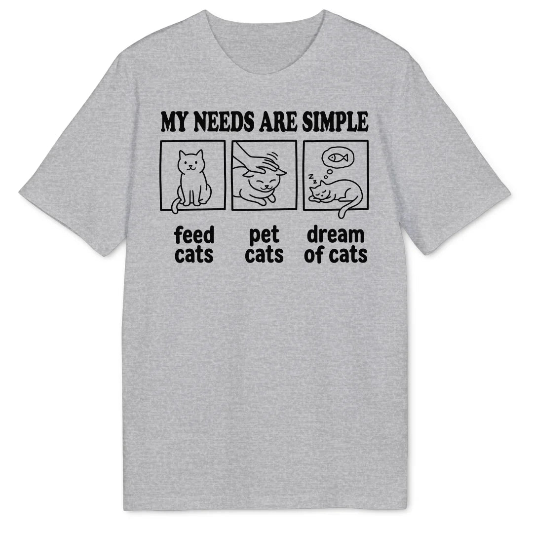 Simple Needs Cats Bio T-Shirt - Wild Spirit