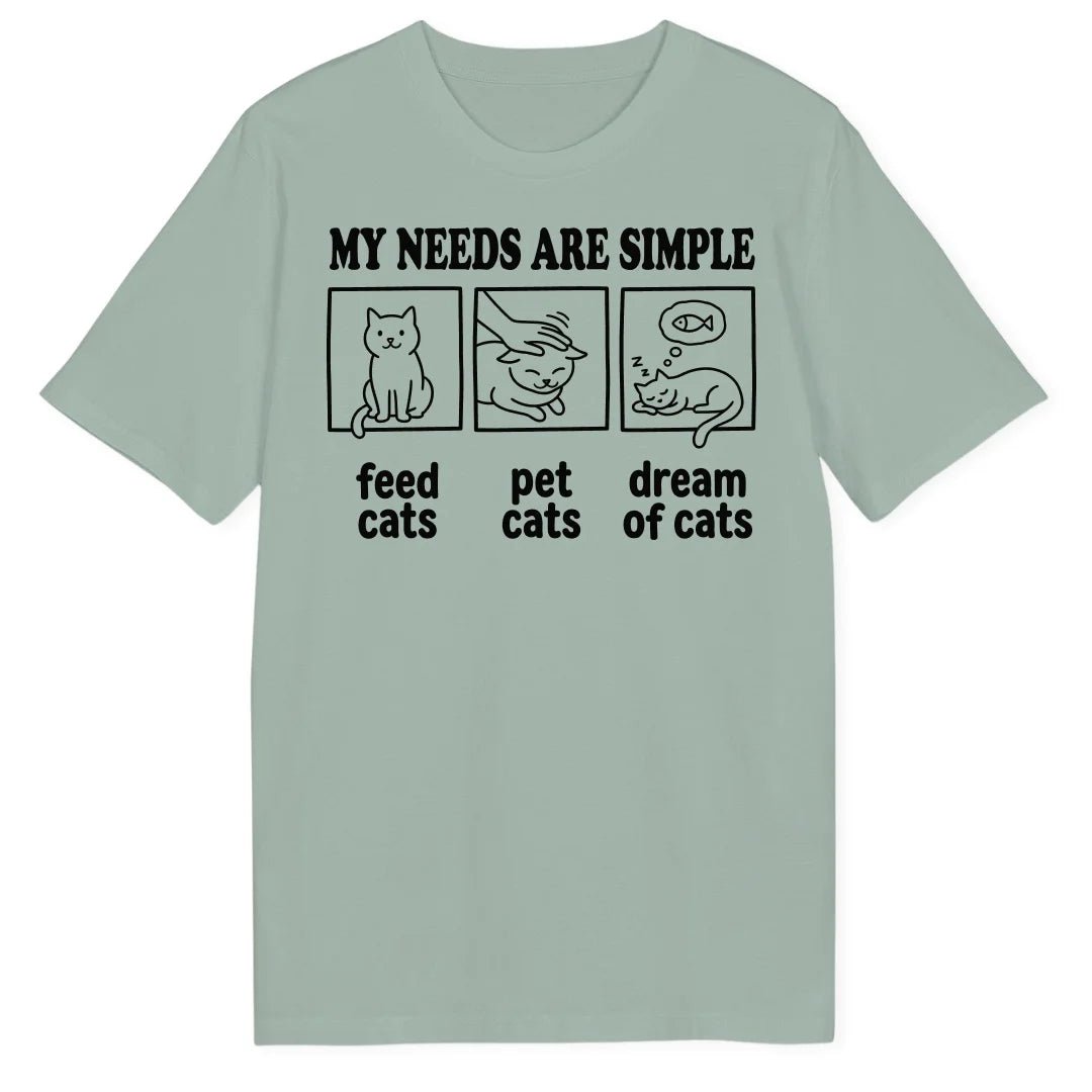 Simple Needs Cats Bio T-Shirt - Wild Spirit