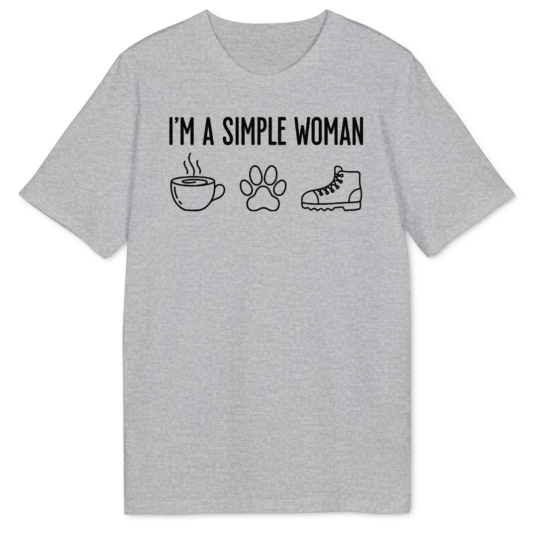 Simple Woman Icons Bio T-Shirt - Wild Spirit