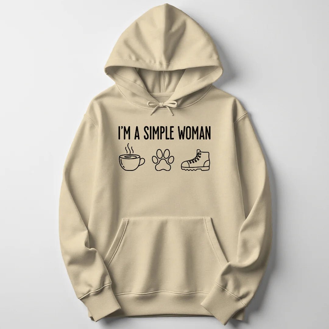 Simple Woman Icons Unisex Hoodie - Wild Spirit