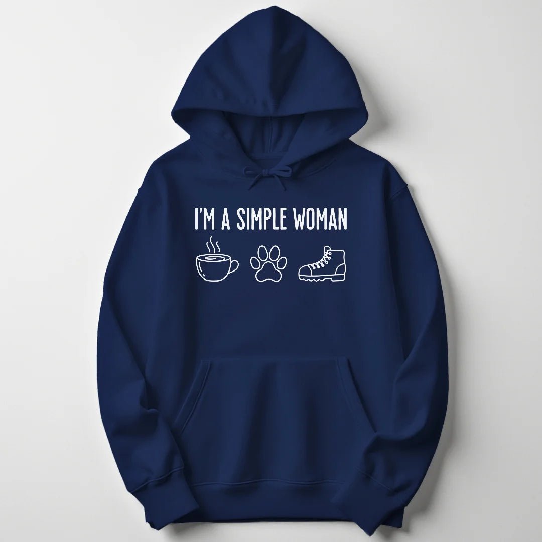 Simple Woman Icons Unisex Hoodie - Wild Spirit