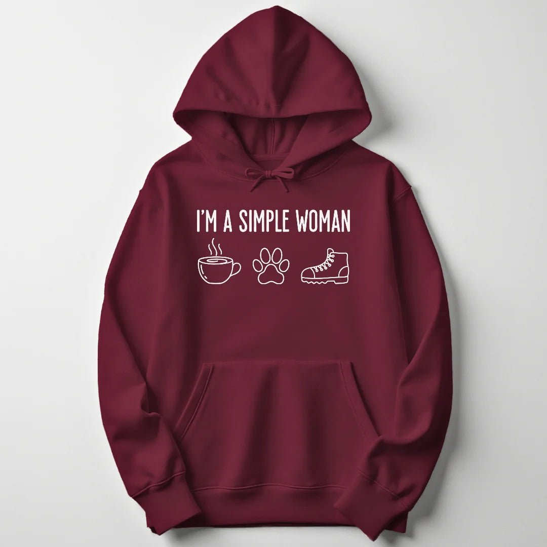 Simple Woman Icons Unisex Hoodie - Wild Spirit