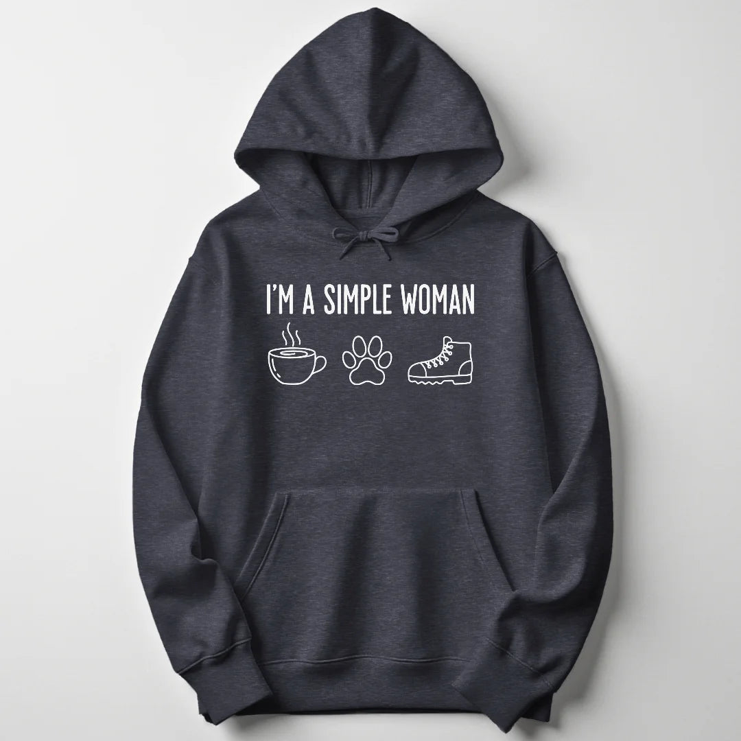 Simple Woman Icons Unisex Hoodie - Wild Spirit