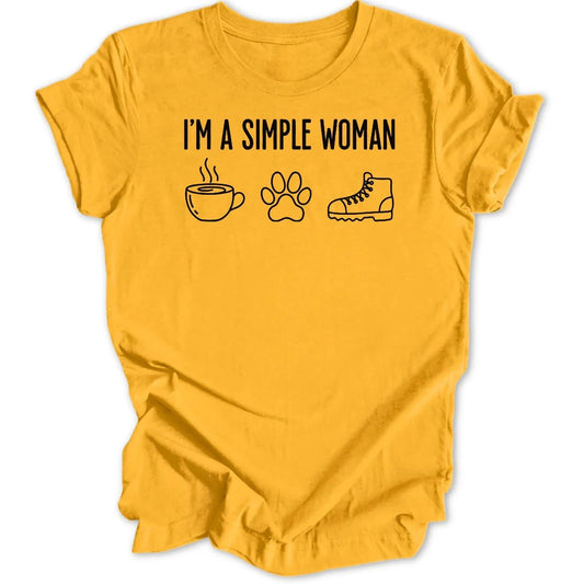 Simple Woman Icons Unisex T-Shirt - Wild Spirit